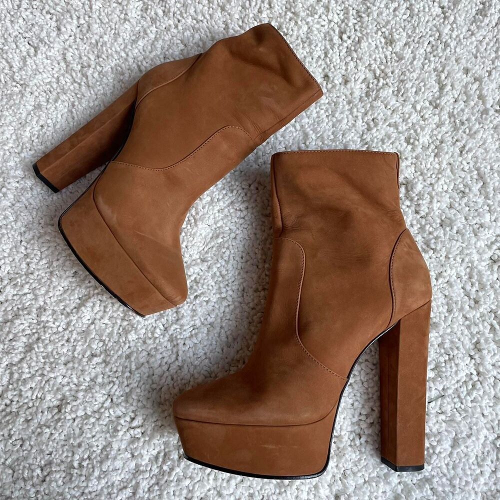 Schutz Women's Tan and Brown Boots
